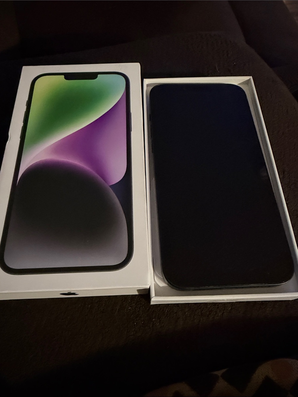 Apple iPhone 14 plus in blue Finish with Box